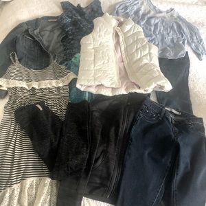 Girls name brand clothing bundle